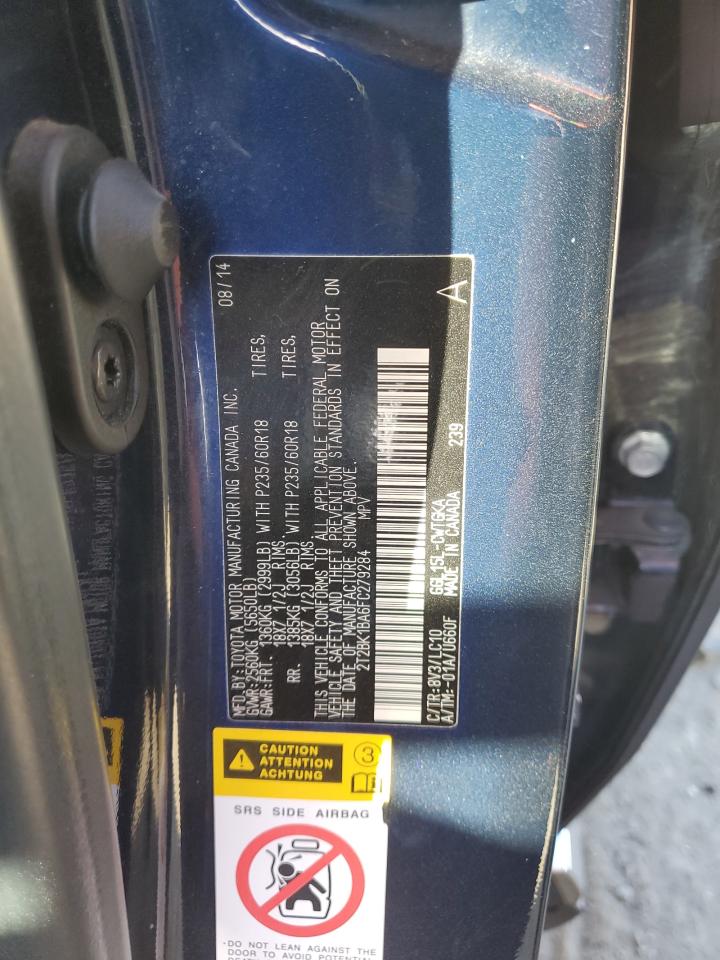 2015 Lexus Rx 350 Base VIN: 2T2BK1BA6FC279284 Lot: 82764005