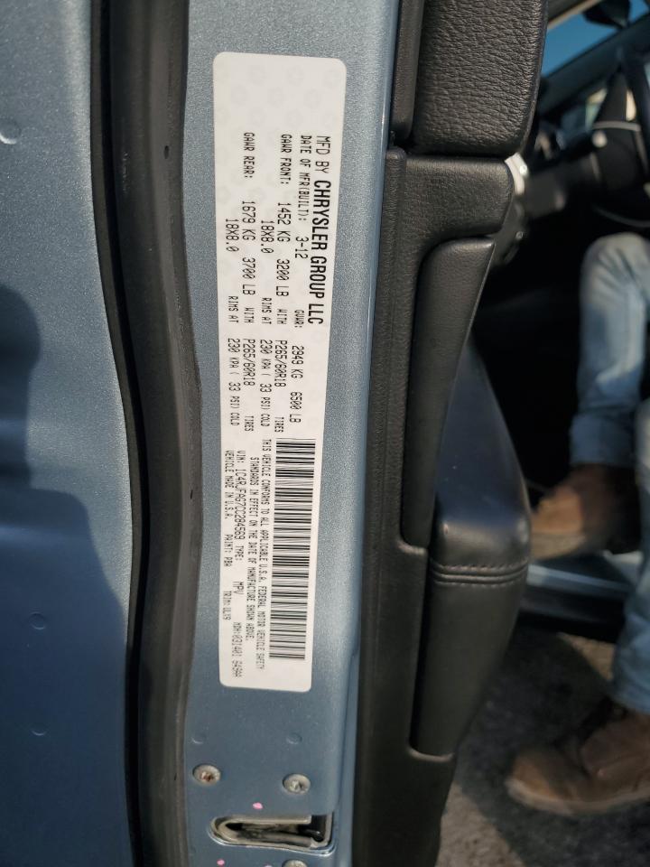 2012 Jeep Grand Cherokee Laredo VIN: 1C4RJFAG7CC284569 Lot: 82241855