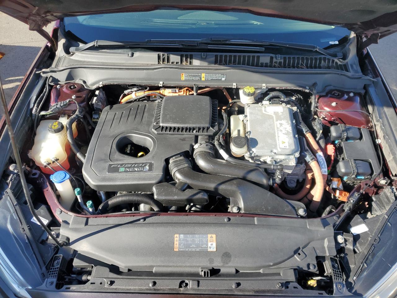 2017 Ford Fusion Titanium Phev VIN: 3FA6P0SU3HR280987 Lot: 89704775