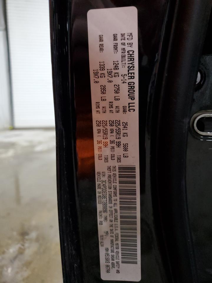 2014 Dodge Journey R/T VIN: 3C4PDDEG8ET289896 Lot: 86692195