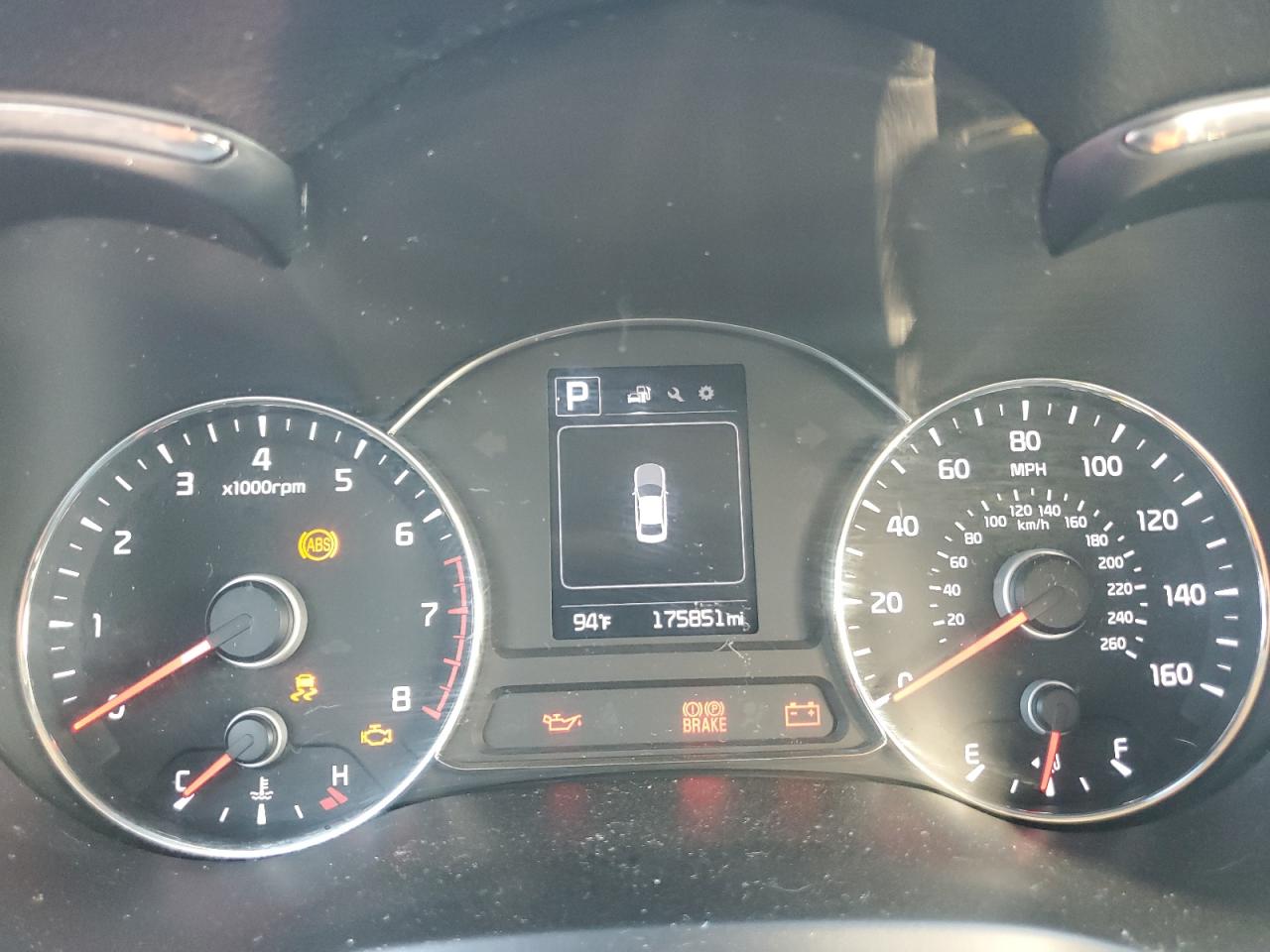 2017 Kia Forte Lx VIN: 3KPFL4A73HE057526 Lot: 90128805