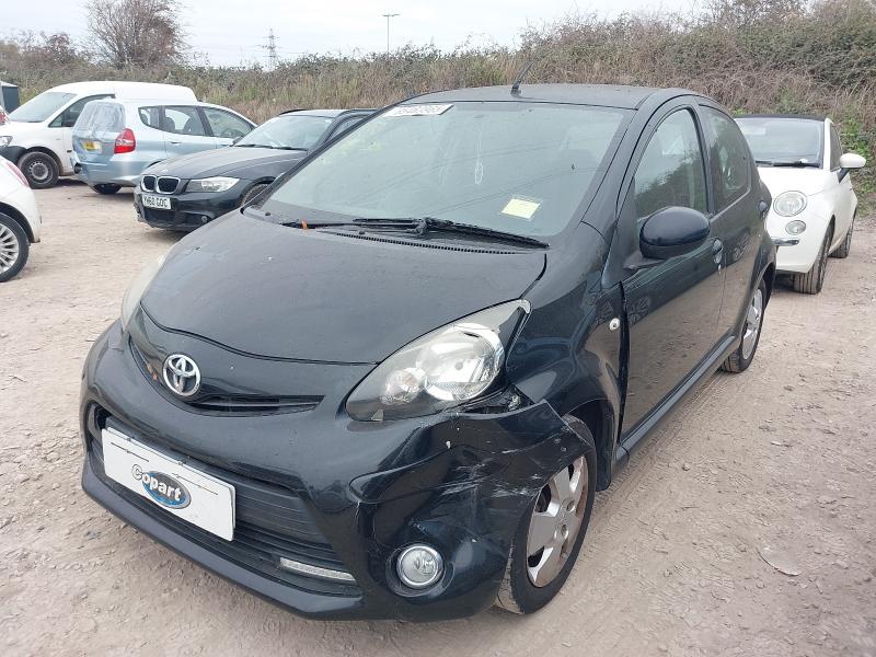 2010 TOYOTA AYGO BLACK VVT-I  for sale at Copart BRISTOL