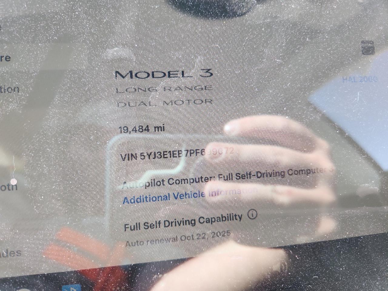 2023 Tesla Model 3 VIN: 5YJ3E1EB7PF699072 Lot: 84073015