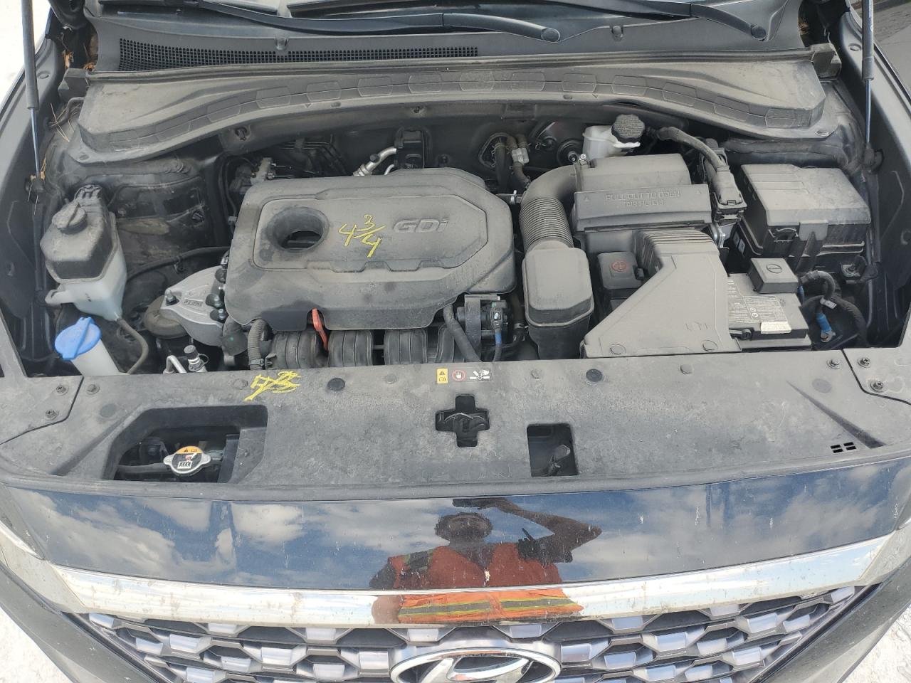 2019 Hyundai Santa Fe Sel VIN: 5NMS3CAD9KH125648 Lot: 82202075