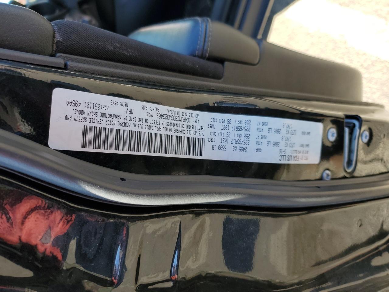 2016 Jeep Cherokee Latitude VIN: 1C4PJMCB3GW323403 Lot: 89993145