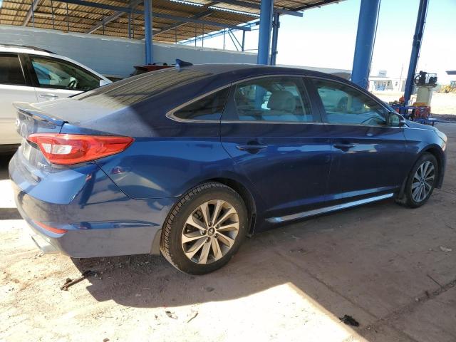  HYUNDAI SONATA 2017 Синий