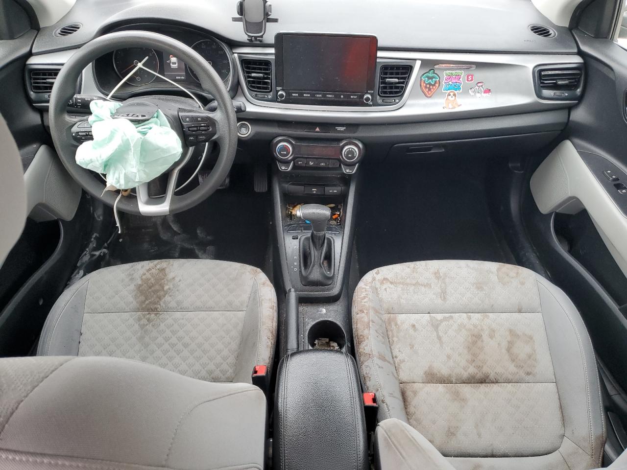 2021 Kia Rio Lx VIN: 3KPA24AD9ME382386 Lot: 87488245