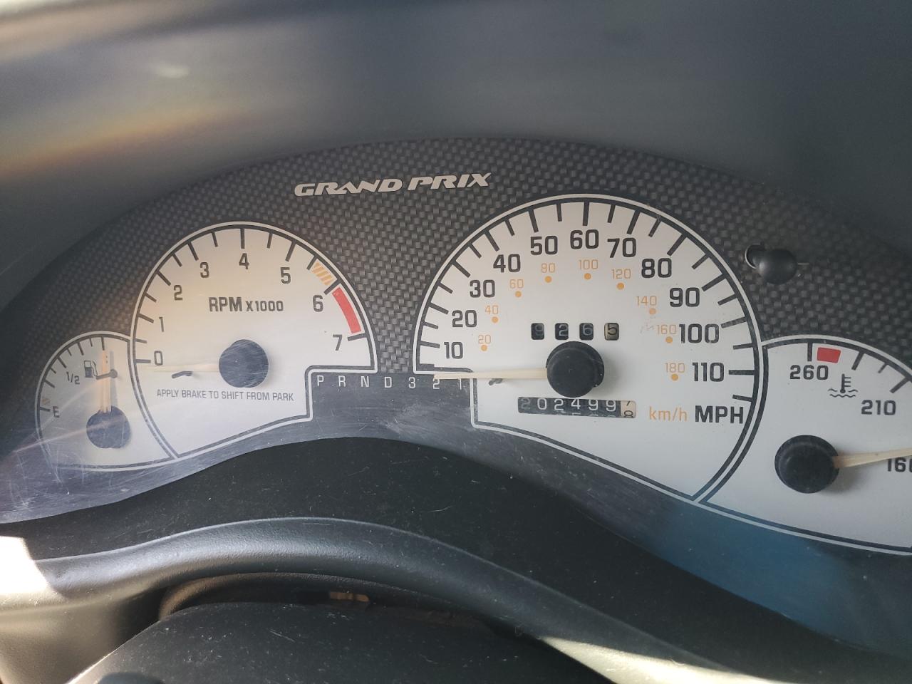 2003 Pontiac Grand Prix Gtp VIN: 1G2WR52153F119915 Lot: 85889865