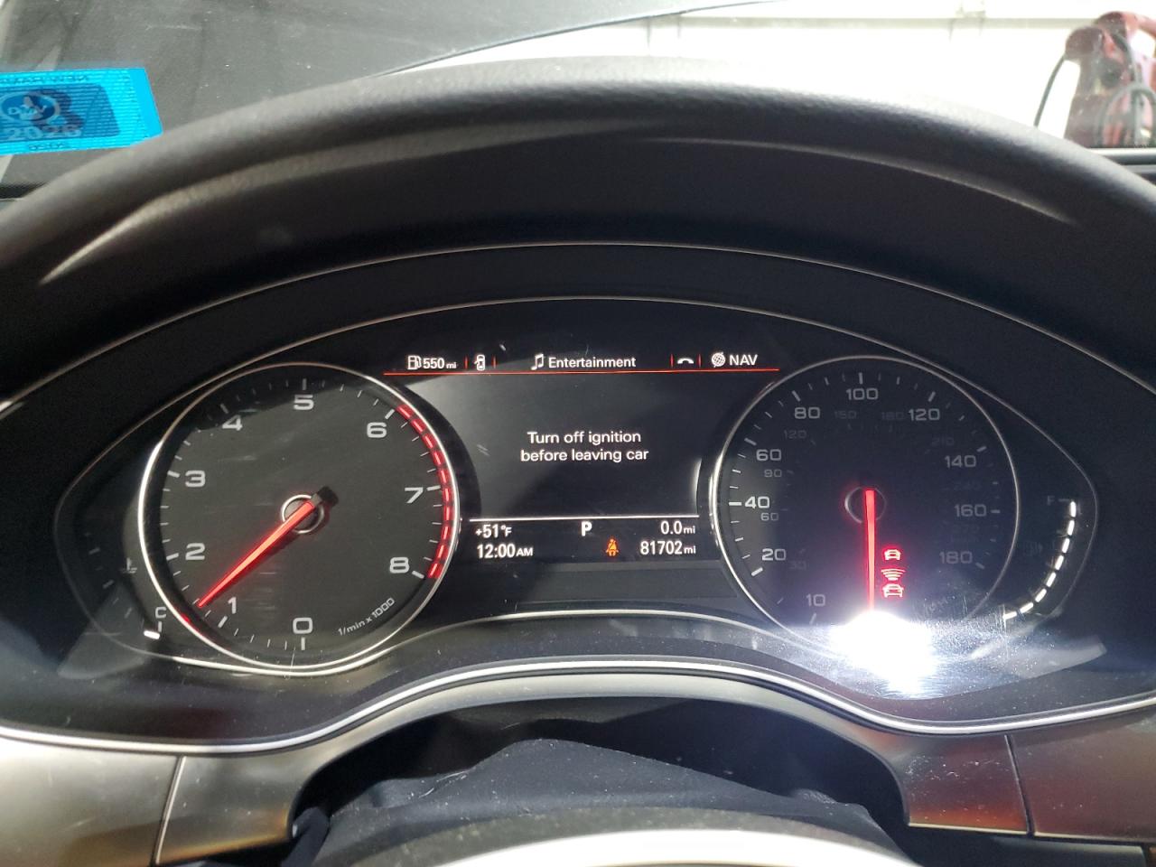 2014 Audi A6 Prestige VIN: WAUHGAFC9EN142599 Lot: 85125395