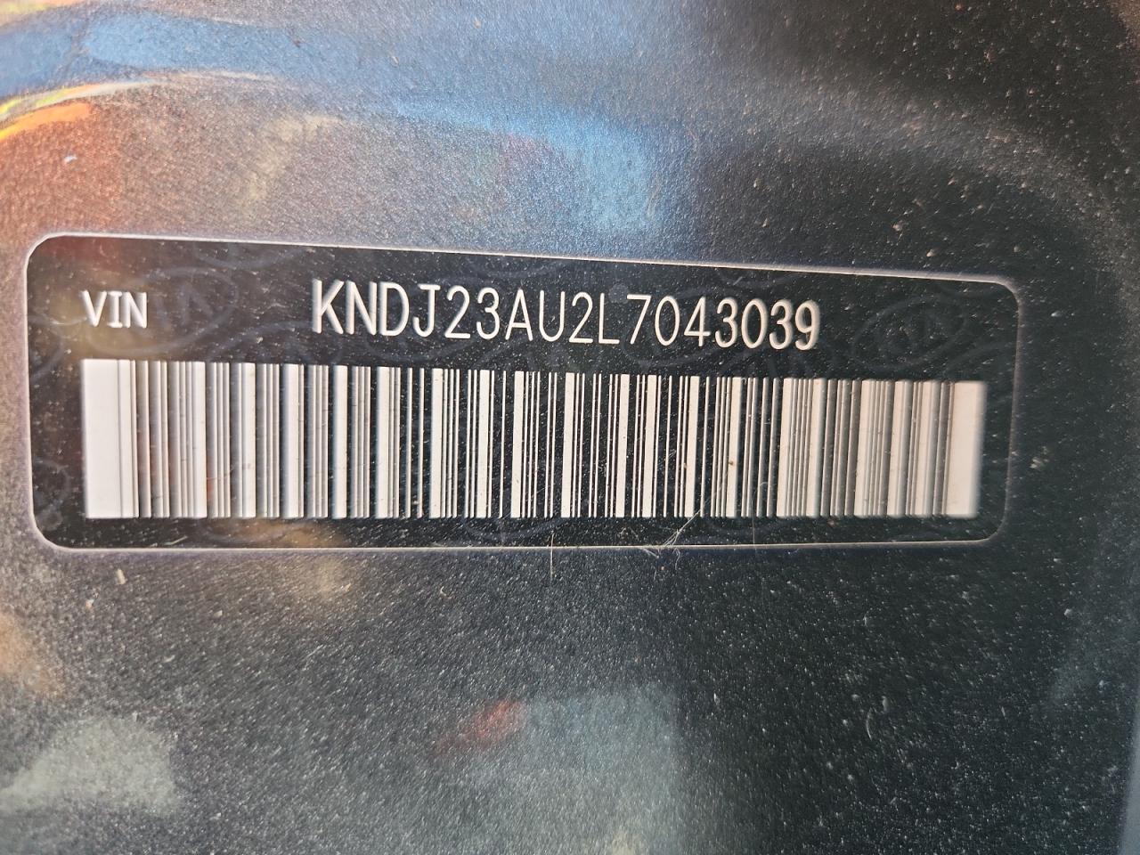 2020 Kia Soul Lx VIN: KNDJ23AU2L7043039 Lot: 86709115