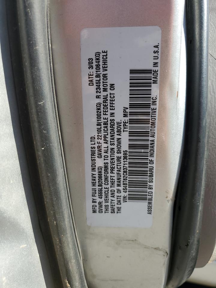 2003 Subaru Baja Sport VIN: 4S4BT62C837113695 Lot: 85759895