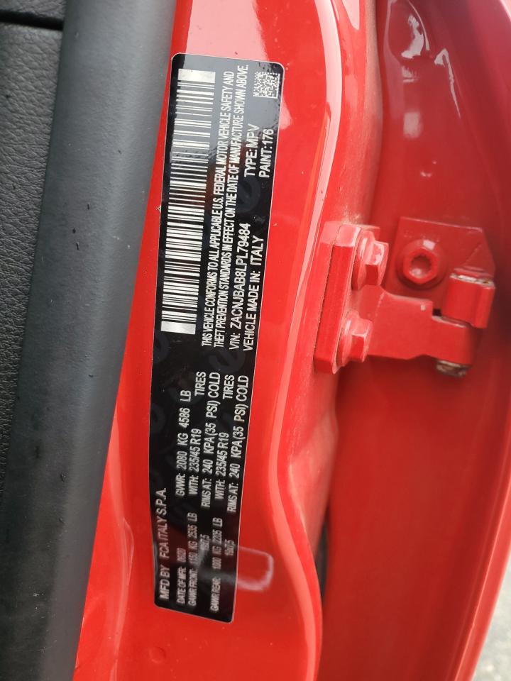 2020 Jeep Renegade Sport VIN: ZACNJBAB8LPL79484 Lot: 82382025