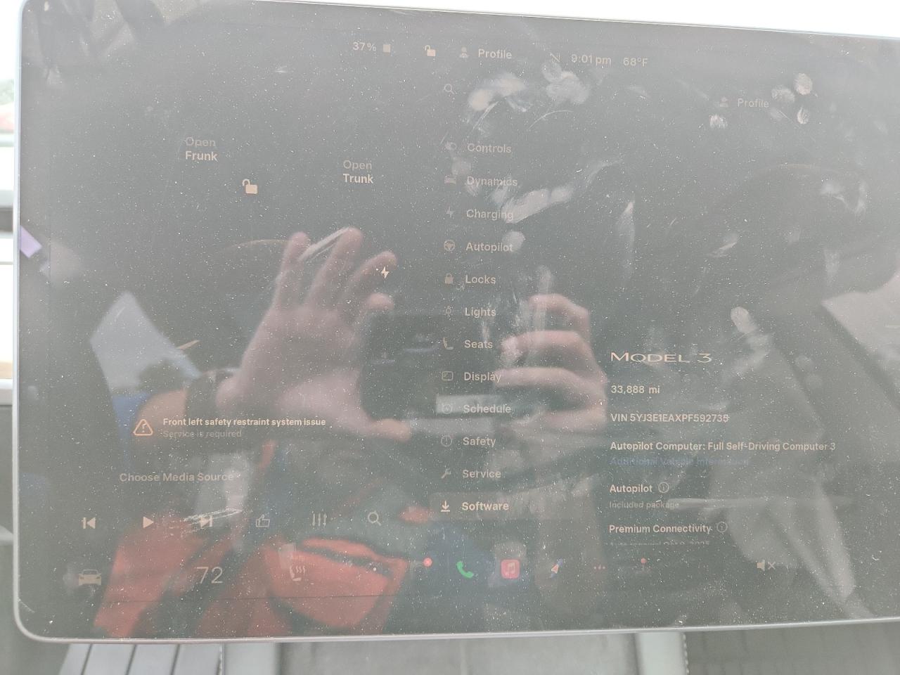 2023 Tesla Model 3 VIN: 5YJ3E1EAXPF592735 Lot: 85654515