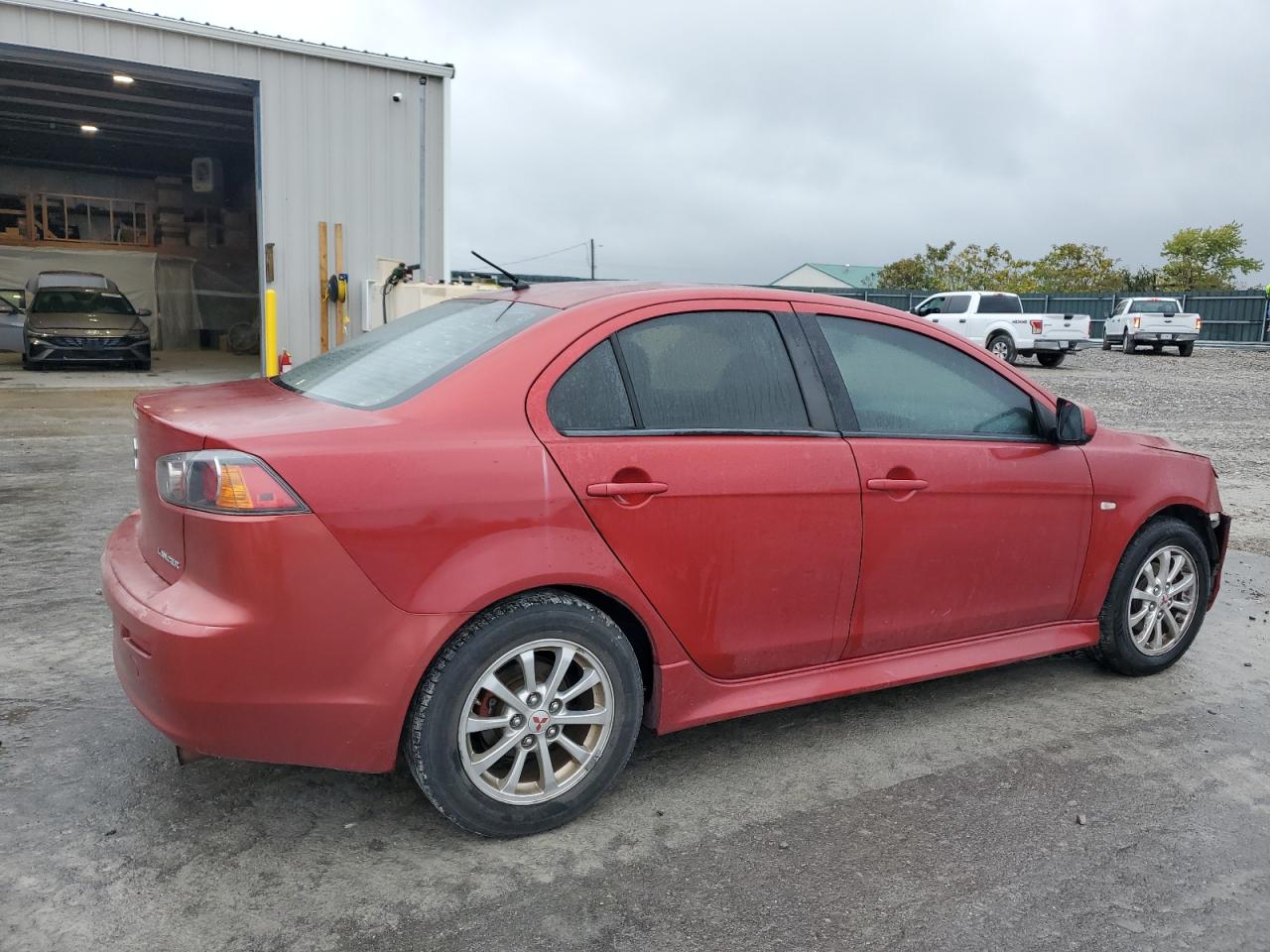 2014 Mitsubishi Lancer Es/Es Sport red null gas JA32U2FU1EU020713 photo #4