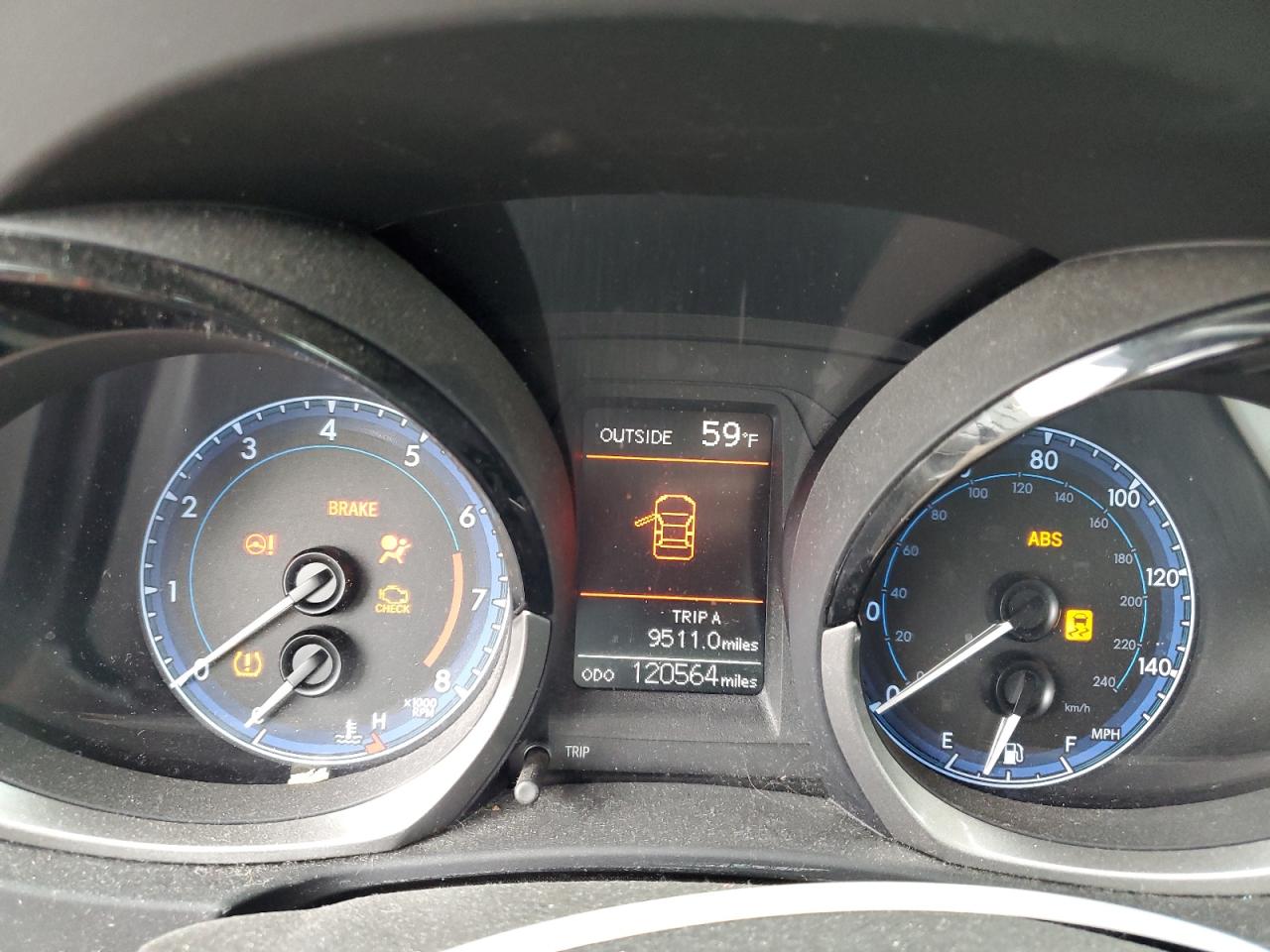 2015 Toyota Corolla L VIN: 2T1BURHE2FC400299 Lot: 86110055