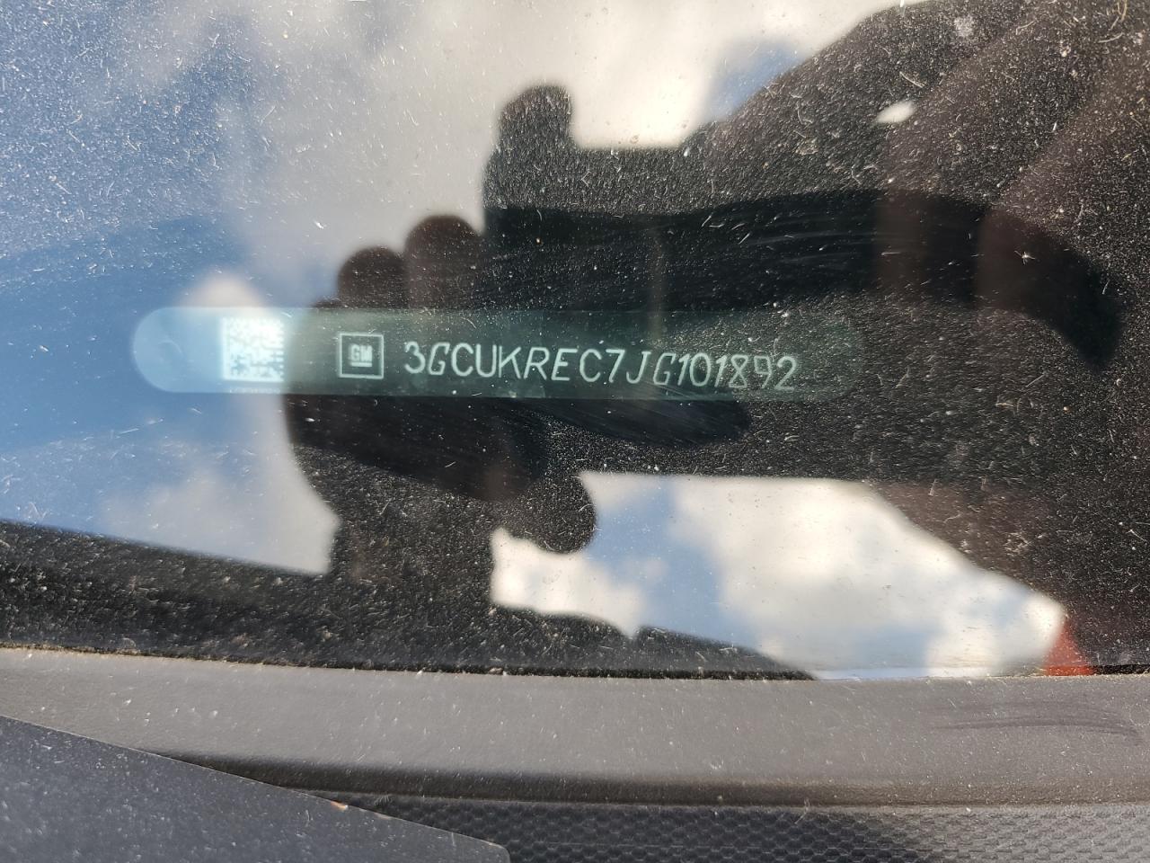 2018 Chevrolet Silverado K1500 Lt VIN: 3GCUKREC7JG101892 Lot: 82225935