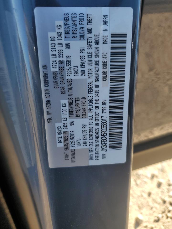 2024 Mazda Cx-5 Preferred VIN: JM3KFBCM5R0368017 Lot: 86284945