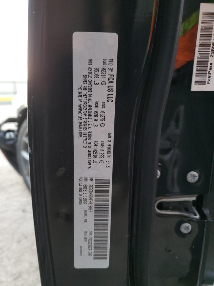 2015 Dodge Charger Sxt VIN: 2C3CDXHGXFH916057 Lot: 85300595