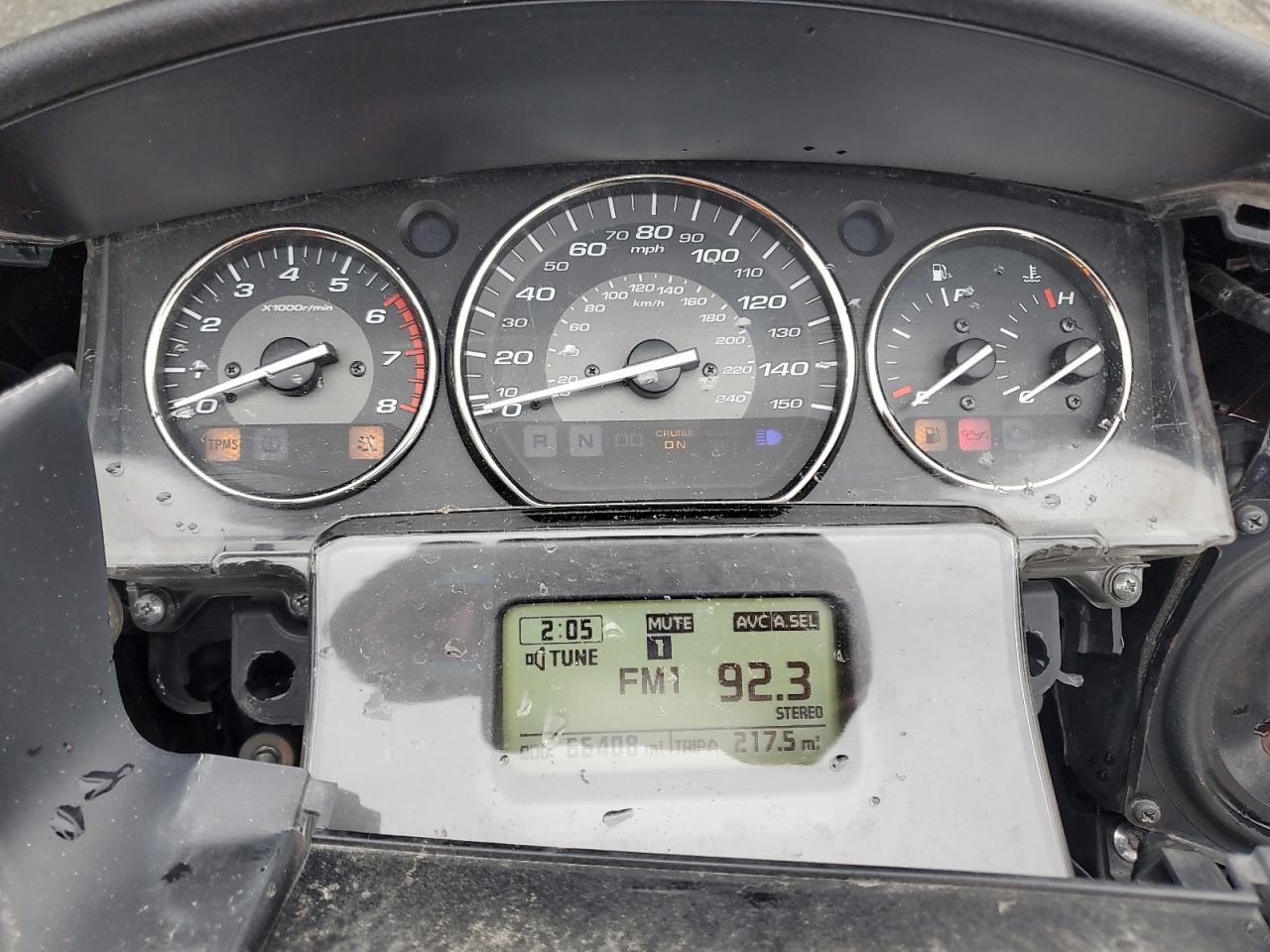 2012 Honda Gl1800 VIN: JH2SC68G9CK003208 Lot: 86295325