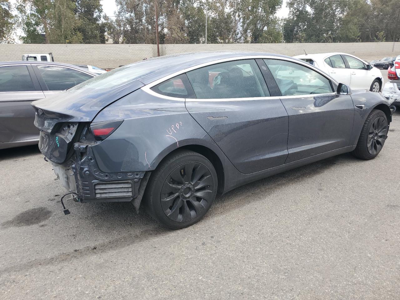 2020 Tesla Model 3 grey null electric 5YJ3E1EA5LF705002 photo #4
