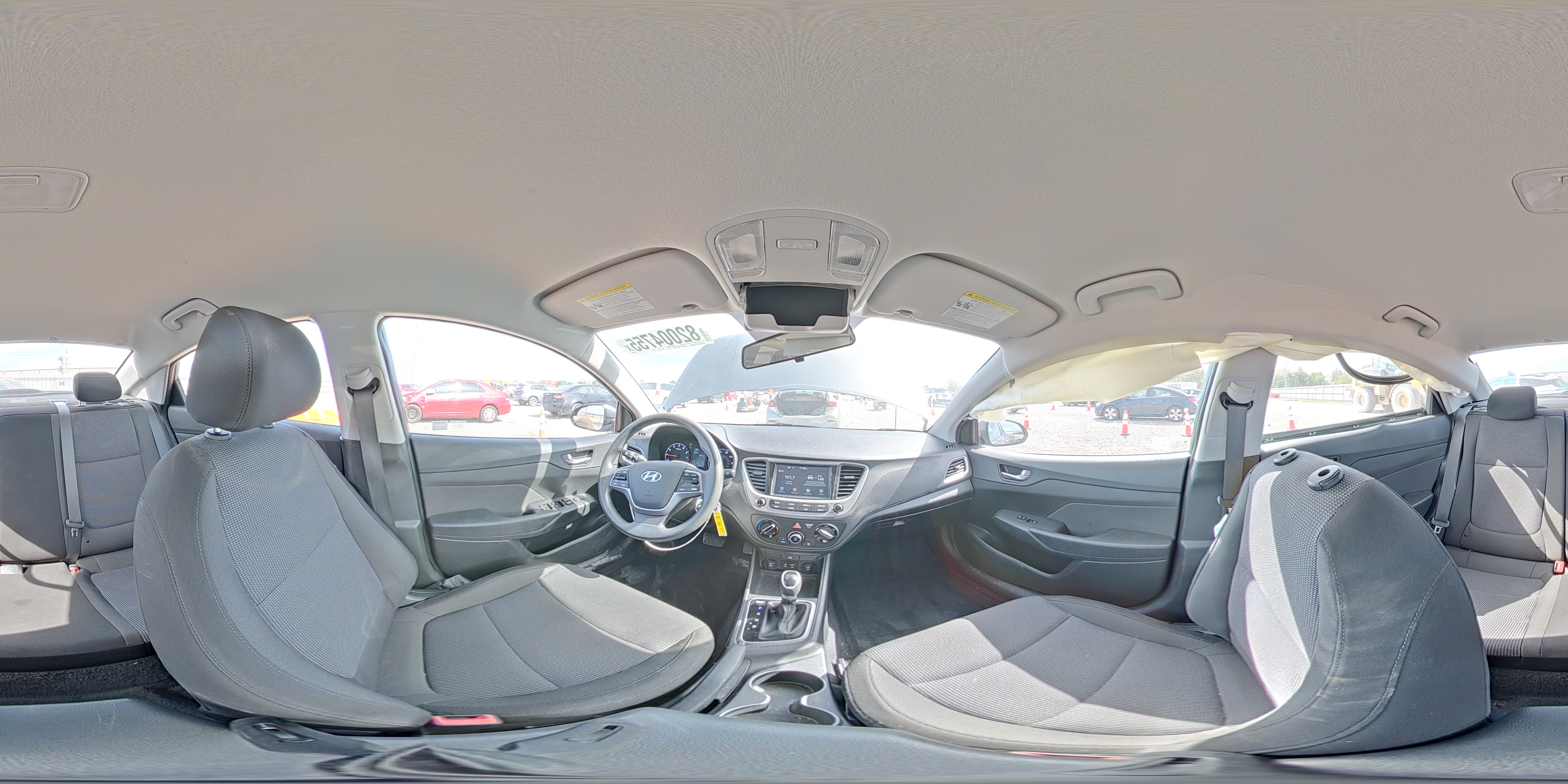 2020 Hyundai Accent Se VIN: 3KPC24A68LE121288 Lot: 82004755