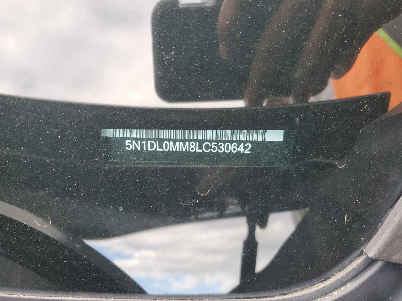 2020 Infiniti Qx60 Luxe VIN: 5N1DL0MM8LC530642 Lot: 89469625