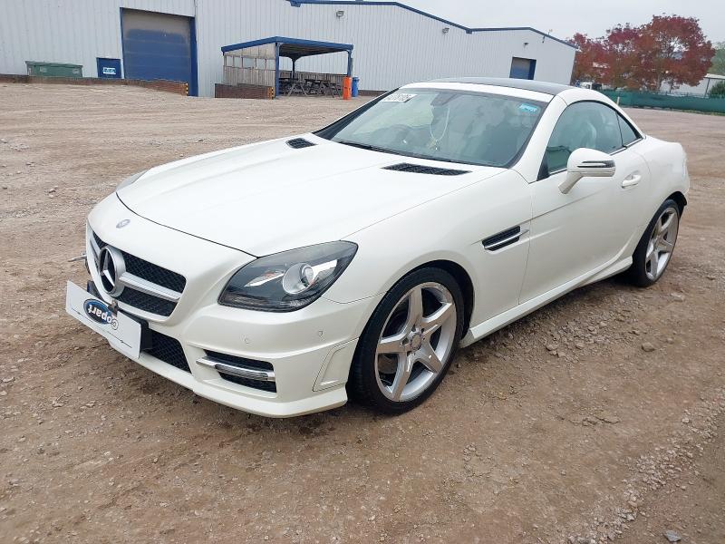 2012 MERCEDES-BENZ SLK250 AMG SPORT CDI BLUE  for sale at Copart WESTBURY
