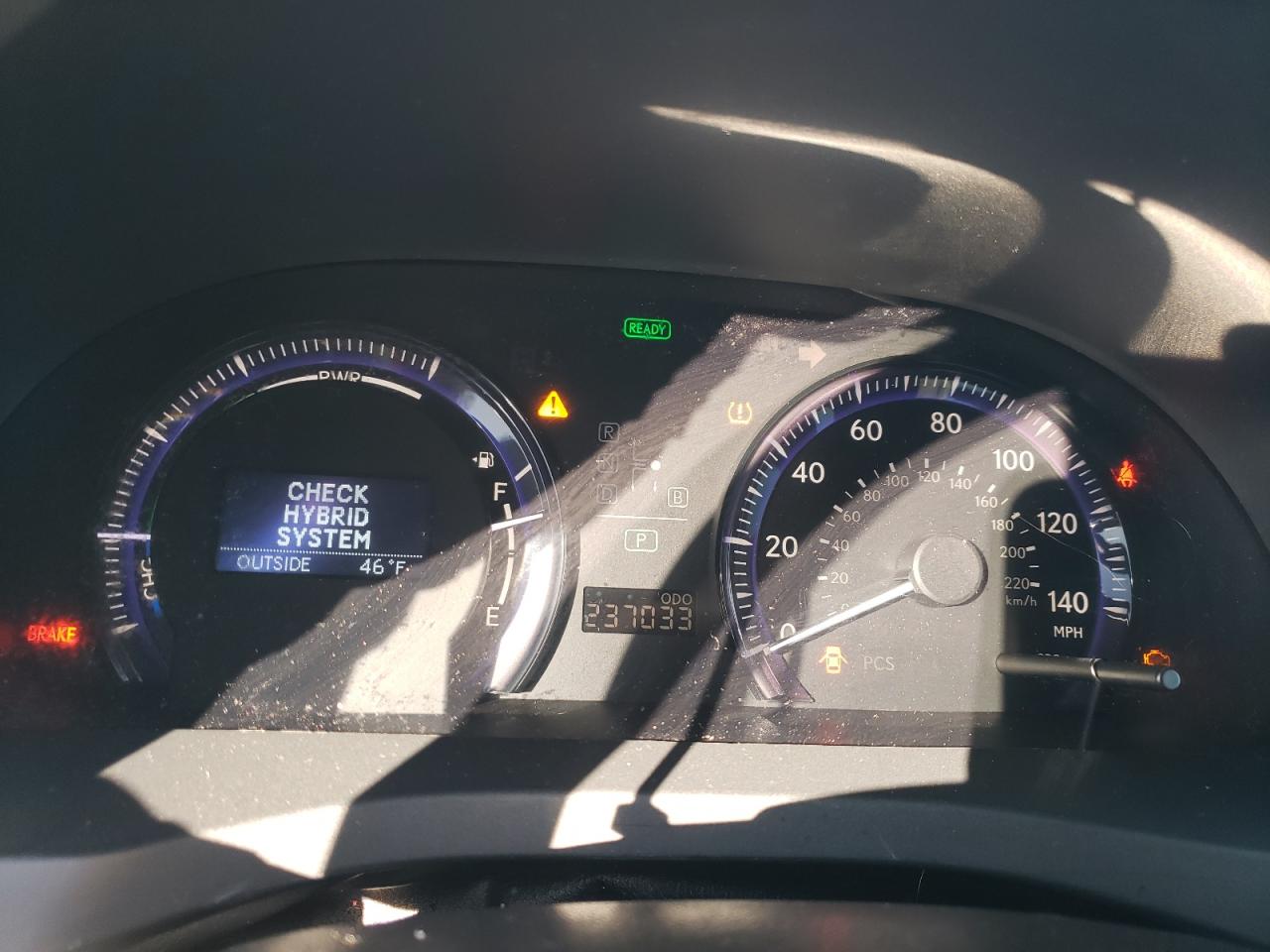 2010 Lexus Hs 250H VIN: JTHBB1BA5A2006752 Lot: 85190035