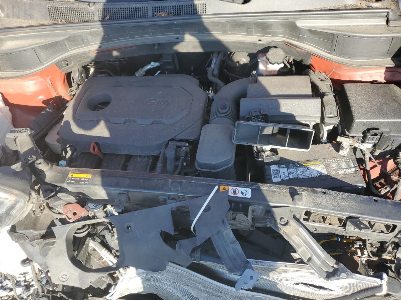 2017 Hyundai Santa Fe Sport VIN: 5XYZU3LB5HG384020 Lot: 82374765