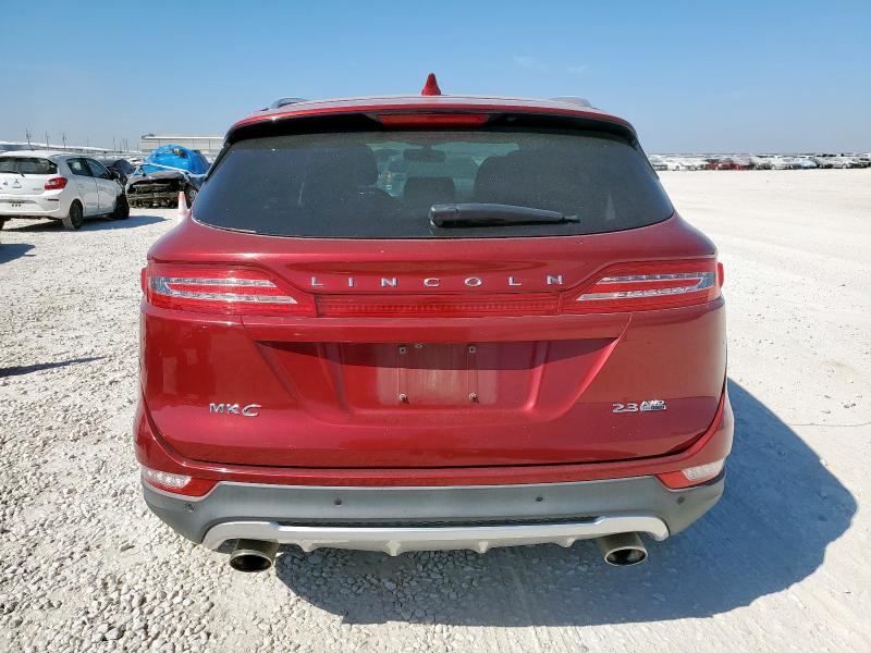  LINCOLN MKZ 2016 Красный