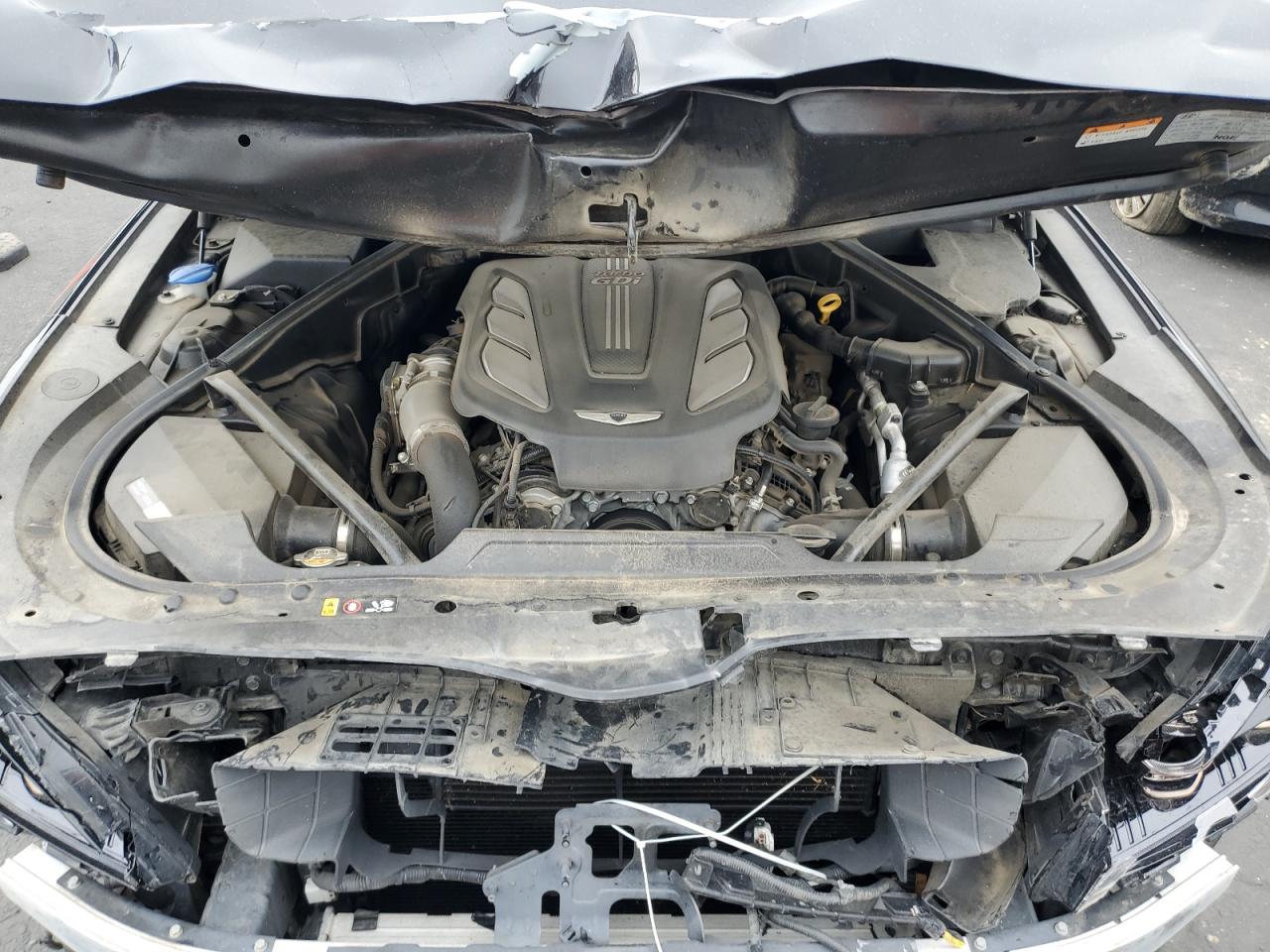 2019 Genesis G80 Base VIN: KMHGN4JB0KU296605 Lot: 90101705