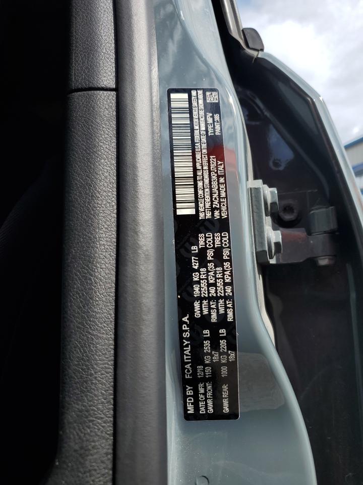 2019 Jeep Renegade Latitude VIN: ZACNJABB3KPJ76221 Lot: 85596575