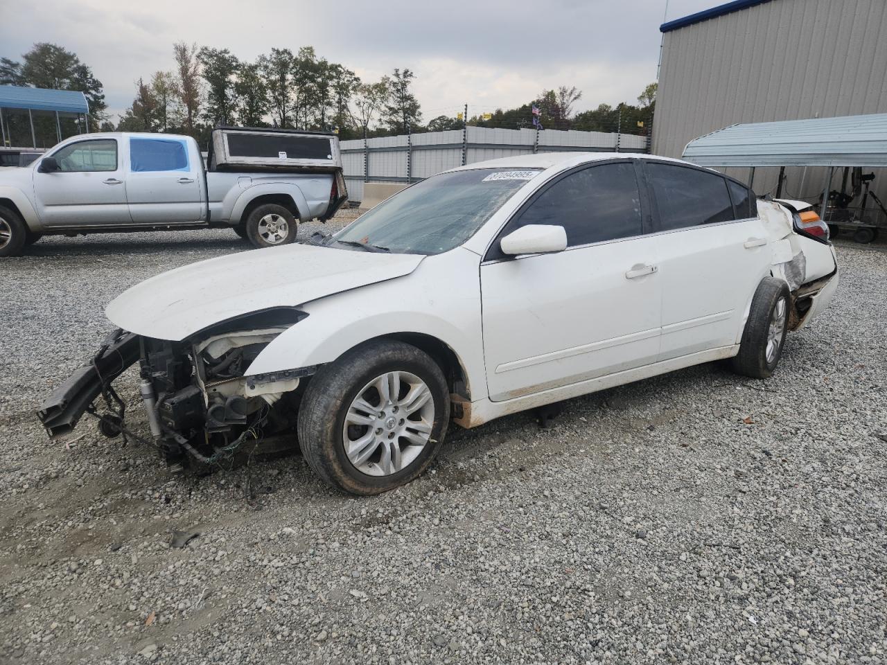 2010 Nissan Altima Base white  gas 1N4AL2AP0AN515299 photo #1