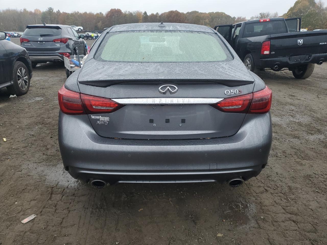 2020 Infiniti Q50 Red Sport 400 VIN: JN1FV7AR9LM660796 Lot: 89811625