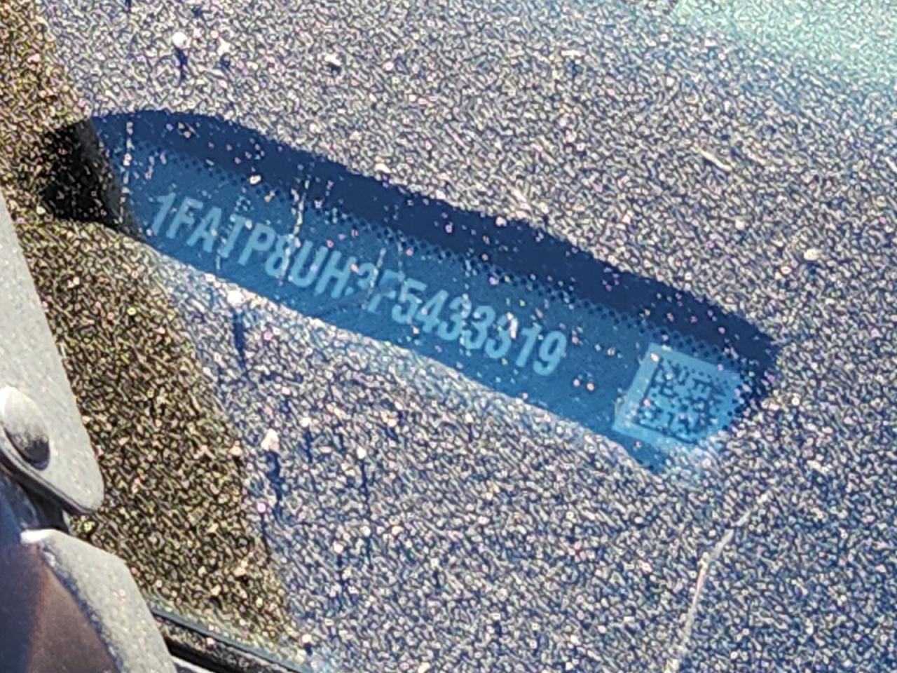 2015 Ford Mustang VIN: 1FATP8UH3F5433319 Lot: 86678035