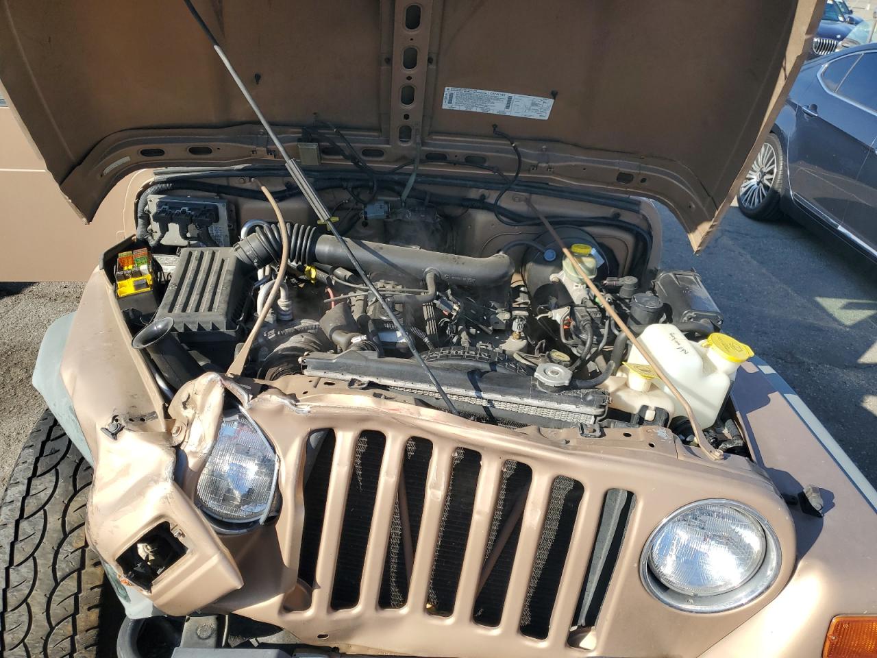 1999 Jeep Wrangler / Tj Sport VIN: 1J4FY19S9XP417531 Lot: 86538315