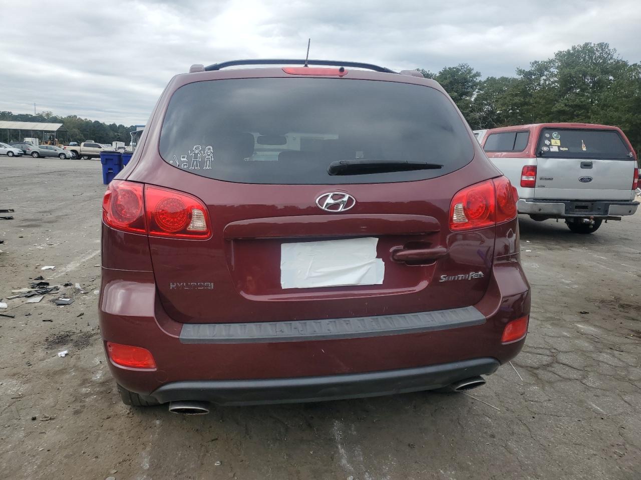 2007 Hyundai Santa Fe Se VIN: 5NMSH13E27H035020 Lot: 86140135