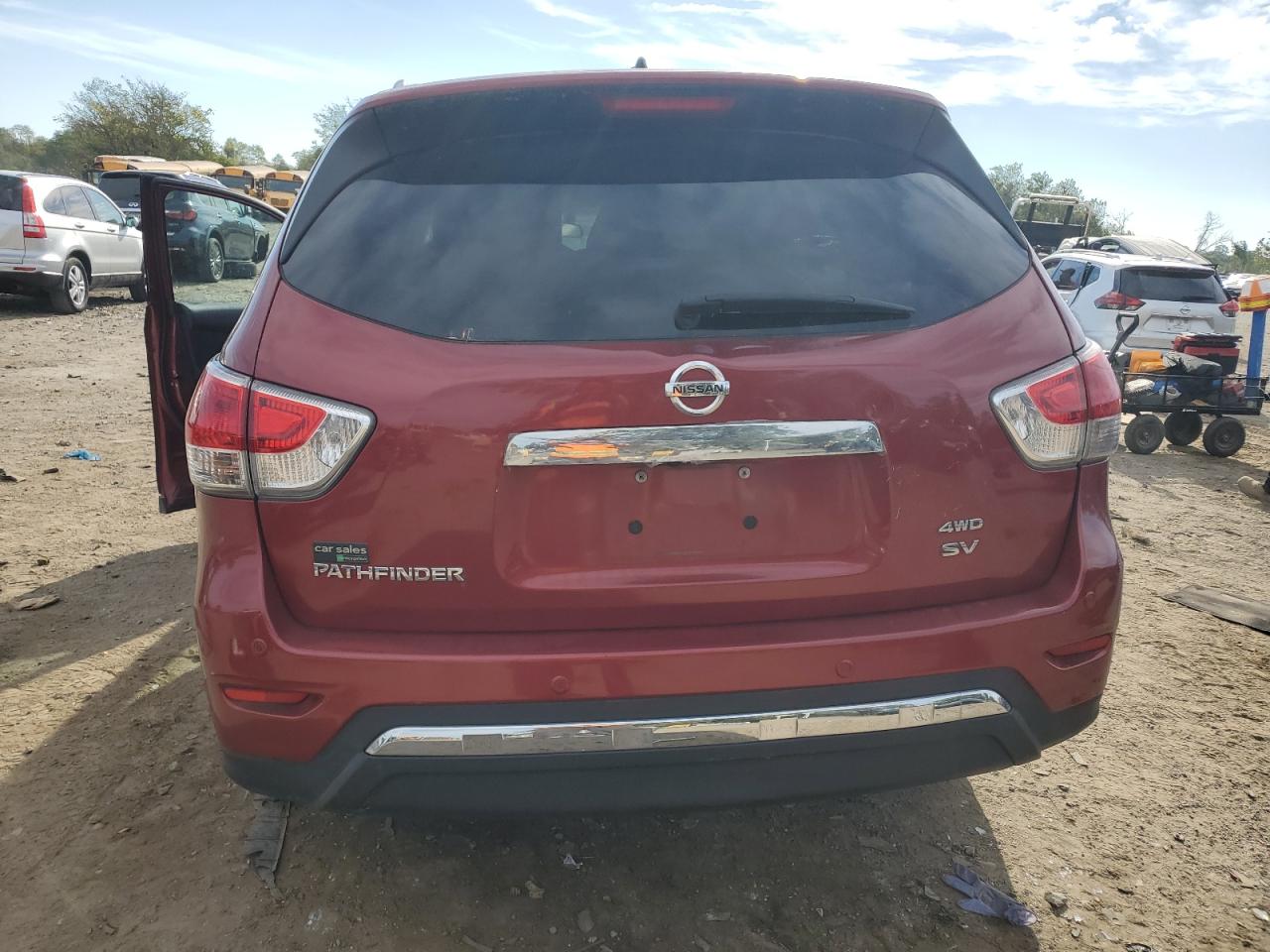 2014 Nissan Pathfinder S VIN: 5N1AR2MM7EC650593 Lot: 84984345