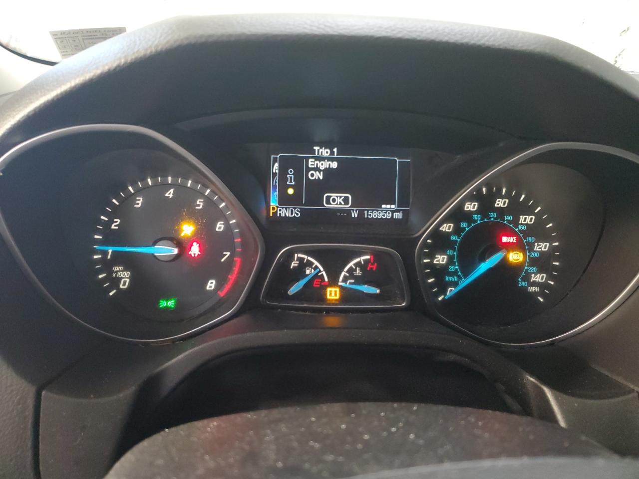 2014 Ford Focus Titanium VIN: 1FADP3J21EL121002 Lot: 84613095