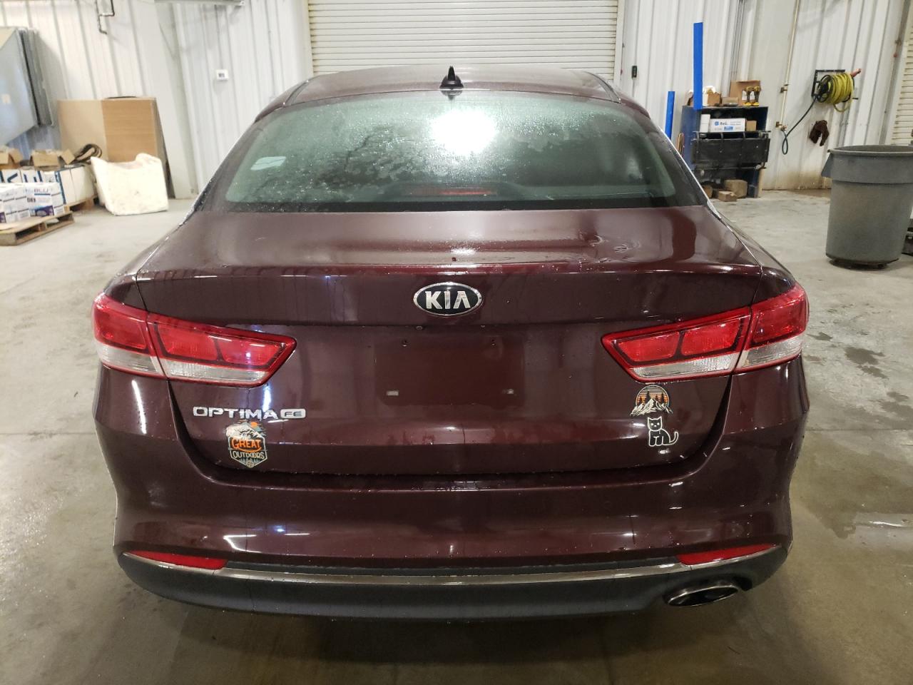 2016 Kia Optima Lx VIN: 5XXGT4L35GG090242 Lot: 81940525