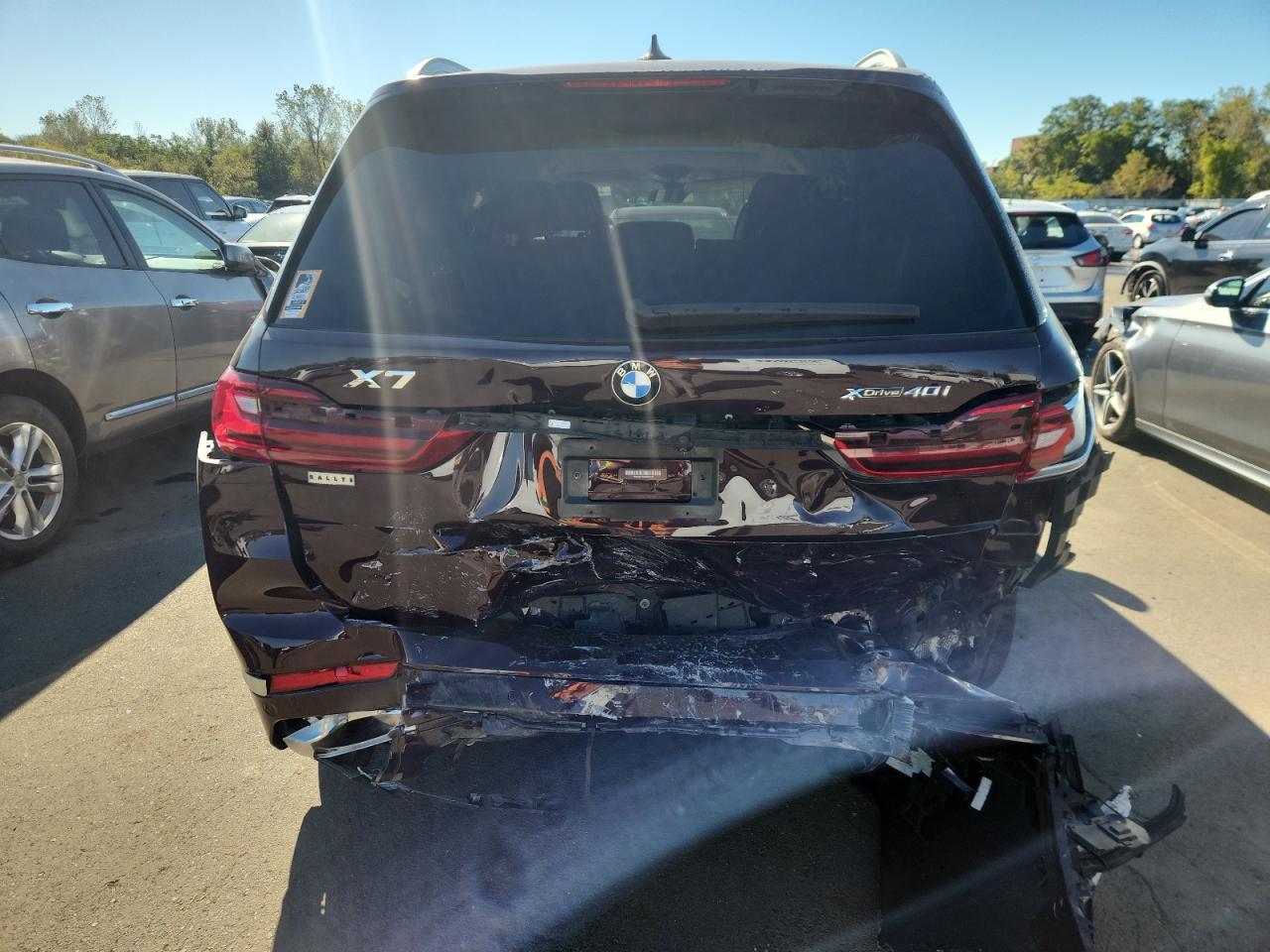 2020 BMW X7 xDrive40I VIN: 5UXCW2C06L9A03313 Lot: 85737455