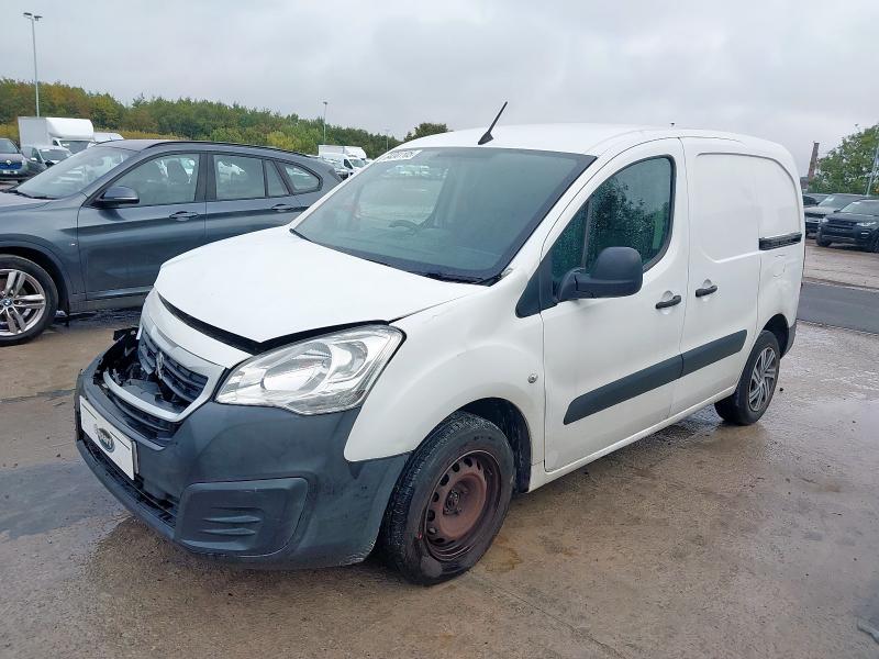 2016 PEUGEOT PARTNER PROFESSION L1 BLU  for sale at Copart ST HELENS