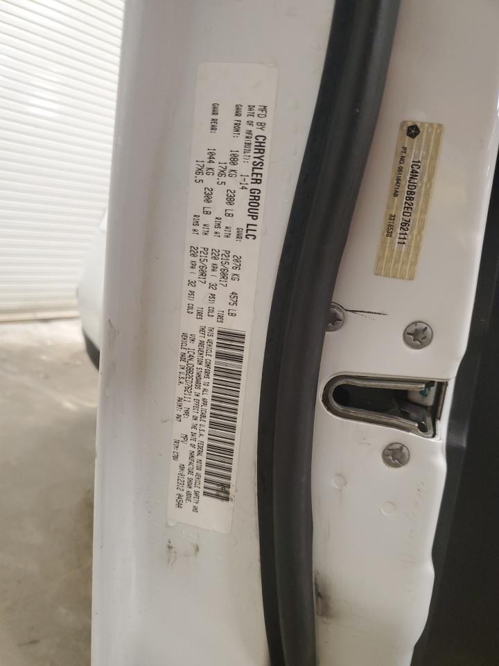 2014 Jeep Compass Sport VIN: 1C4NJDBB2ED762111 Lot: 84924405