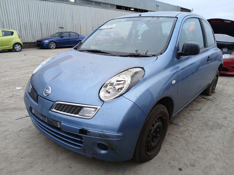 2010 NISSAN MICRA 1.2 80 VISIA 3DR for sale at Copart PETERLEE