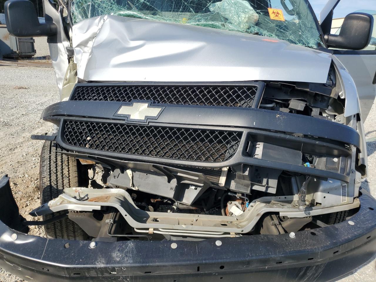 2023 Chevrolet Express G2 Utility / Service Van VIN: 1GCWGAFPXP1102801 Lot: 86476595