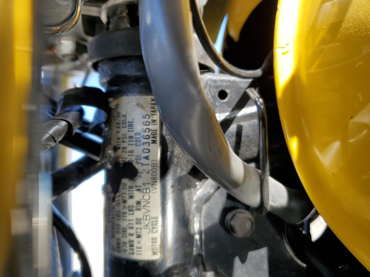 1996 Kawasaki Vn800 B VIN: JKBVNCB12TA036565 Lot: 85565705