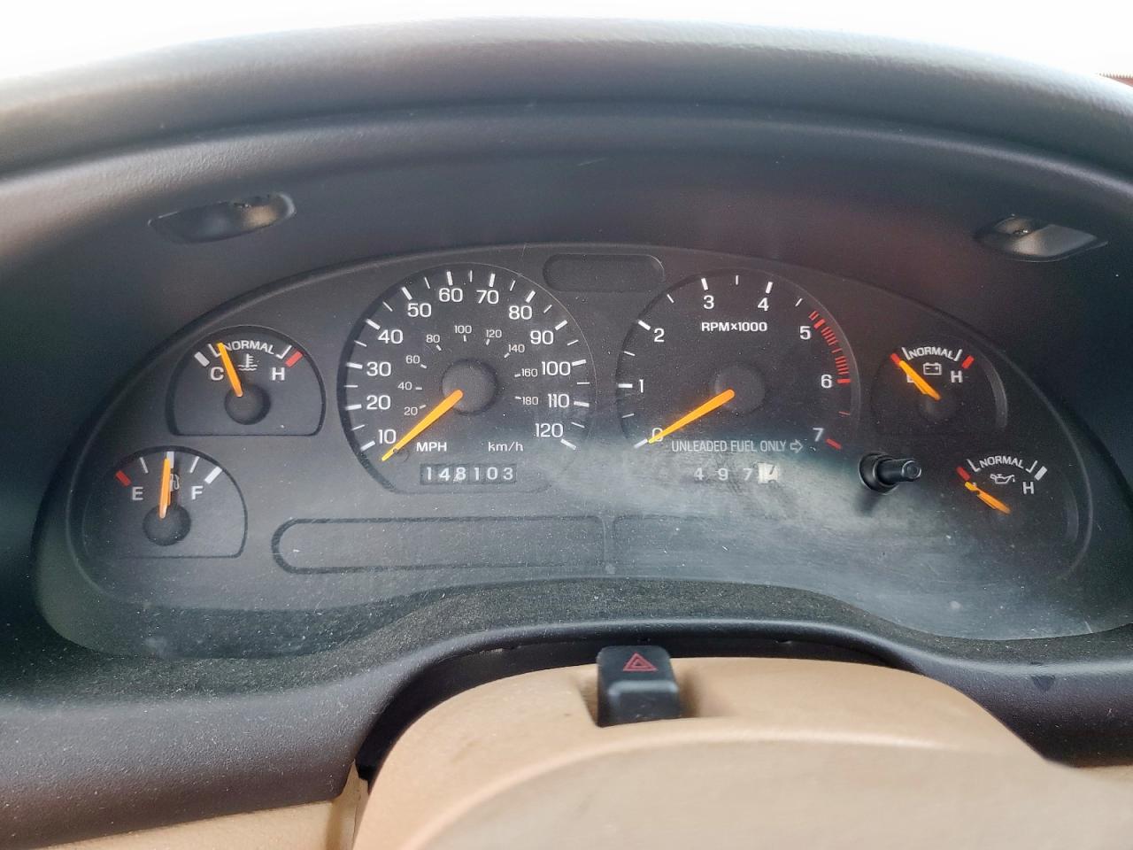 1998 Ford Mustang VIN: 1FAFP4040WF148046 Lot: 81984315