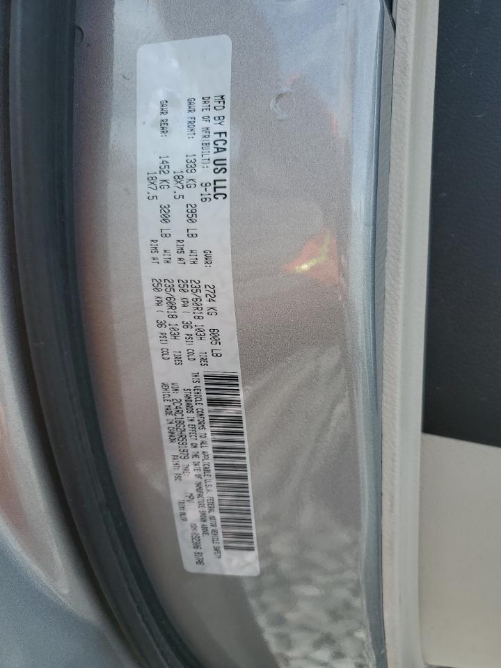 2017 Chrysler Pacifica Touring L VIN: 2C4RC1BG2HR591979 Lot: 85129845