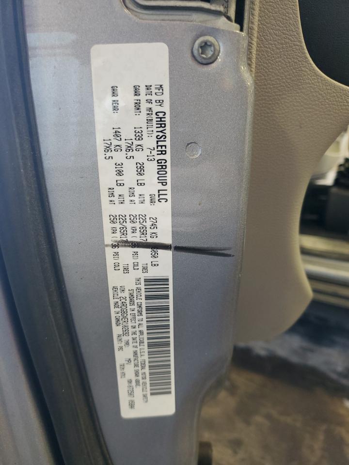 2014 Dodge Grand Caravan Se VIN: 2C4RDGBGXER102692 Lot: 86161305