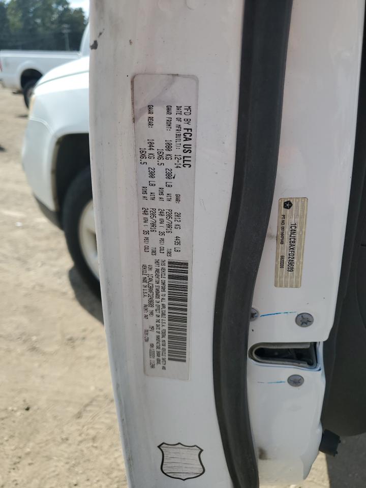 2015 Jeep Compass Sport VIN: 1C4NJCBAXFD249689 Lot: 82244855